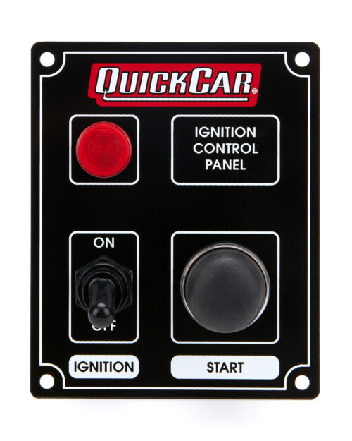 Ignition Panel Black w/ Lights