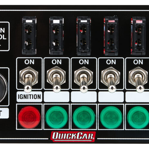 Ignition Panel Blk Fused w/Start But. & Lights