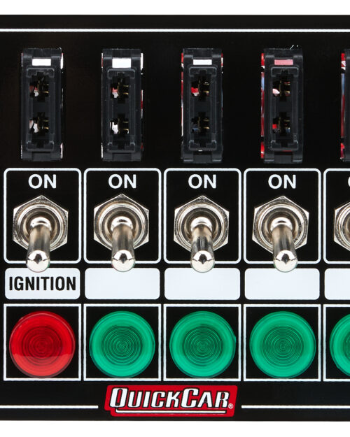 Ignition Panel Blk Fused w/Start But. & Lights