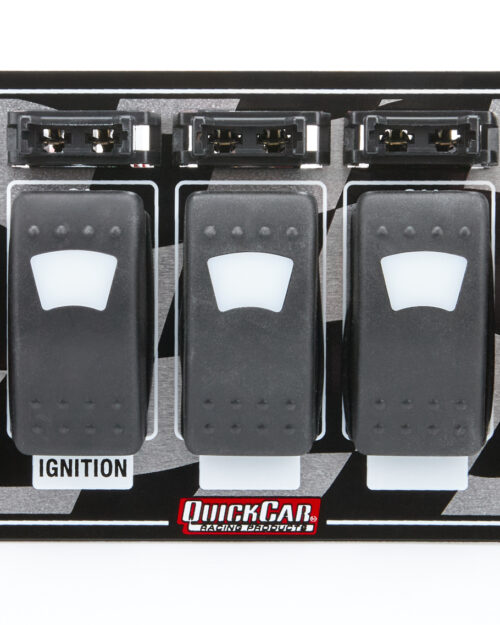 Ignition Panel w/ Rocker Switches Fuses & Lights