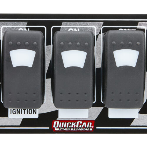 Ignition Panel w/ Rocker Switches & Lights