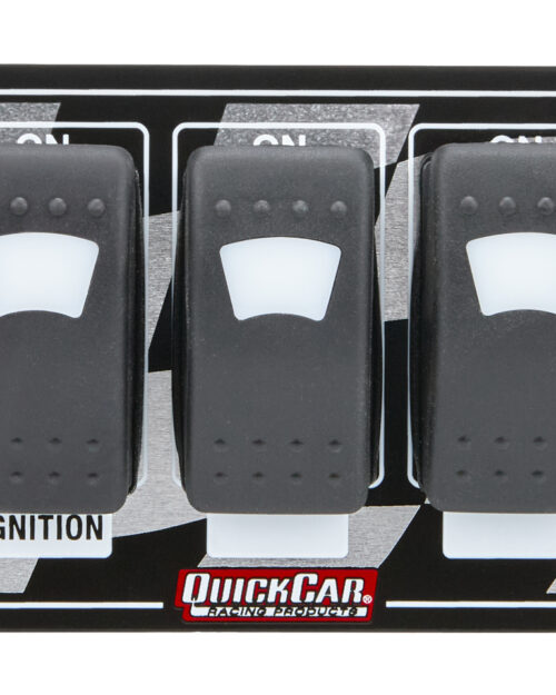 Ignition Panel w/ Rocker Switches & Lights