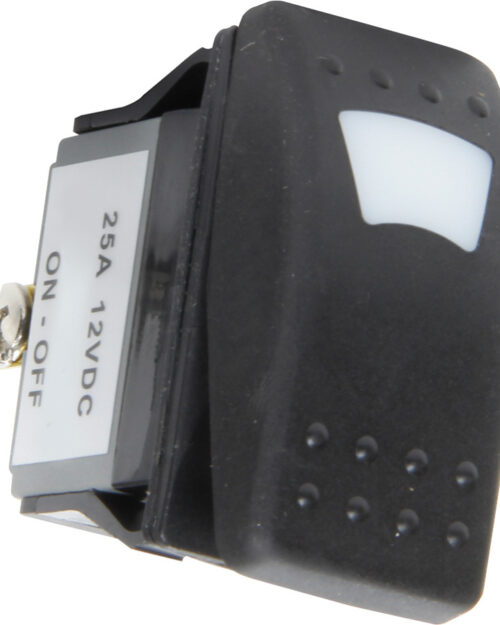 Rocker Switch Lighted On /Off Blue