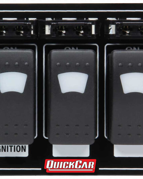 Ignition Panel w/ Rocker Switches Fuses & Lights