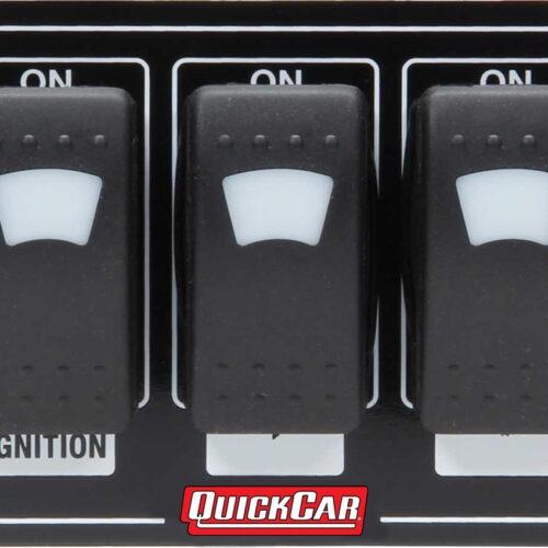 Ignition Panel w/ Rocker Switches & Lights