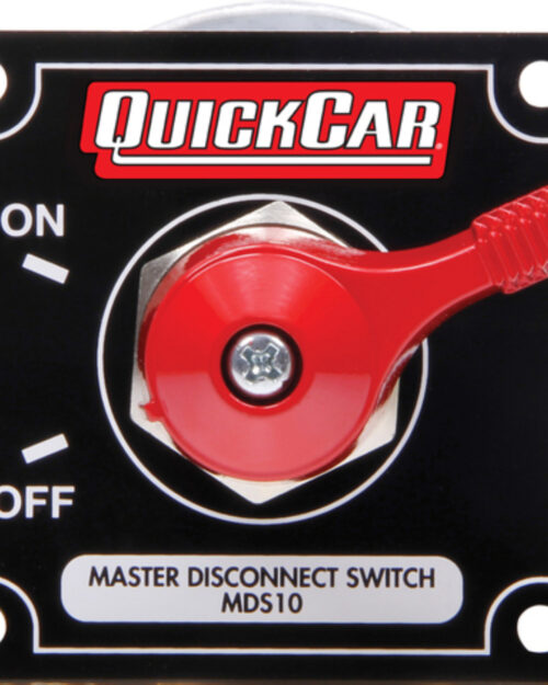 Master Disconnect High Amp 4 Post Black Plate