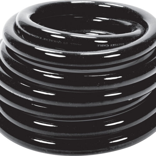 Power Cable 2 Gauge Blk 15Ft