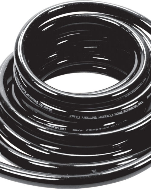 Power Cable 4 Gauge Blk 15Ft