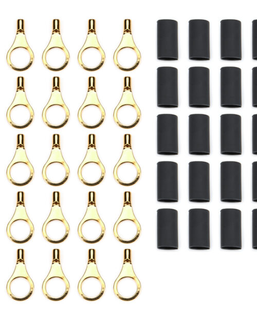 Ring Terminal 5/16in 18- 22 Ga w/Heat Shrink 50pk