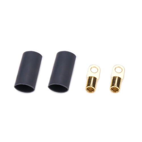 Ring Terminal #8 8 Ga w/Heat Shrink Pair