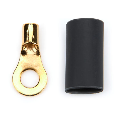 Ring Terminal #8 14-16 GA. Pair w/Heat Shrink