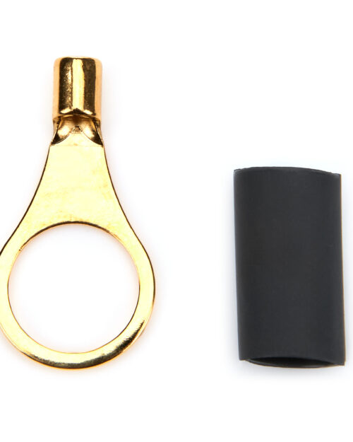 Ring Terminal 3/8 14-16 GA. Pair w/ Heat shrink