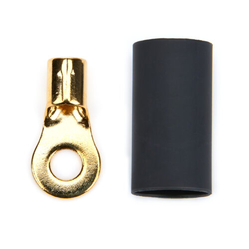 Ring Terminal #10 8-10 GA. Pair w/Heat Shrink