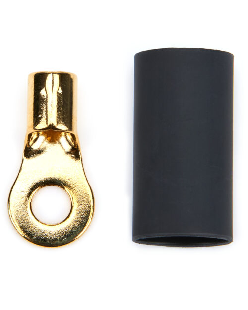Ring Terminal #10 8-10 GA. Pair w/Heat Shrink