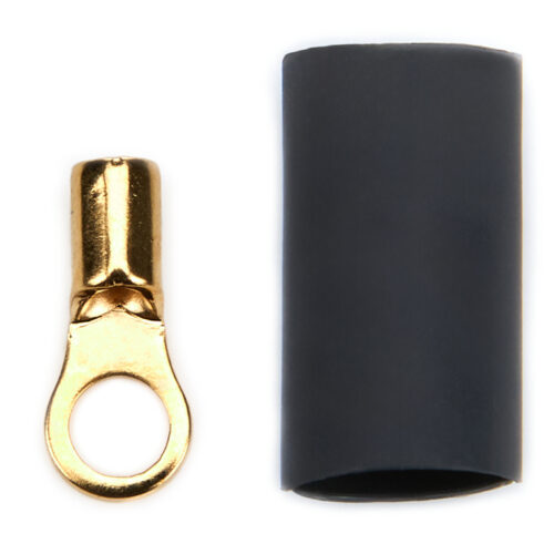 Ring Terminal #6 16-22 GA. Pair w/Heat Shrink