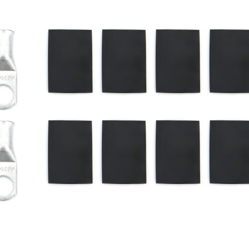 Ring Terminal 3/8in 4 Ga w/Heat Shrink 20pk