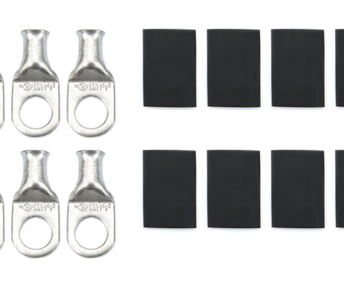 Ring Terminal 1/2in 4 Ga w/Heat Shrink 20pk