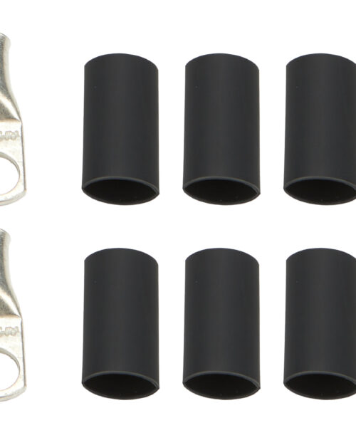 Ring Terminals 1/2in 6 Ga w/Heat Shrink 20pk