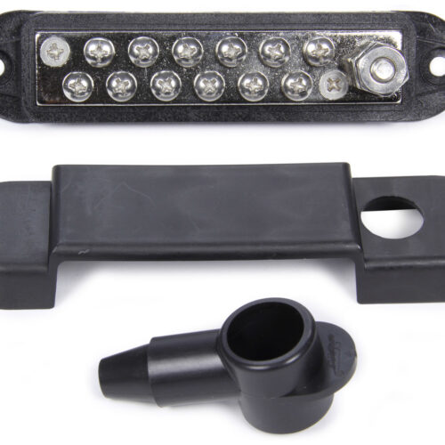 Black Terminal Buss Bar w/Covers