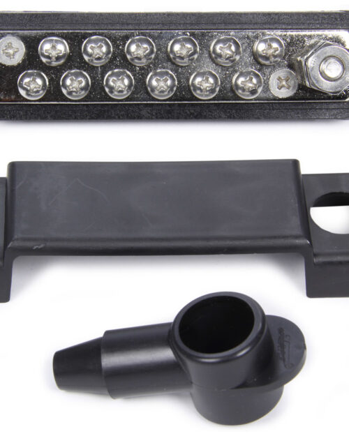 Black Terminal Buss Bar w/Covers