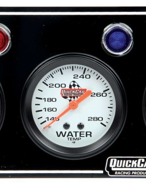 3 Gauge Panel  OP/WT/FP Black