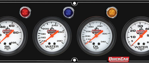 4 Gauge Panel OP/WT//OT/WP Black