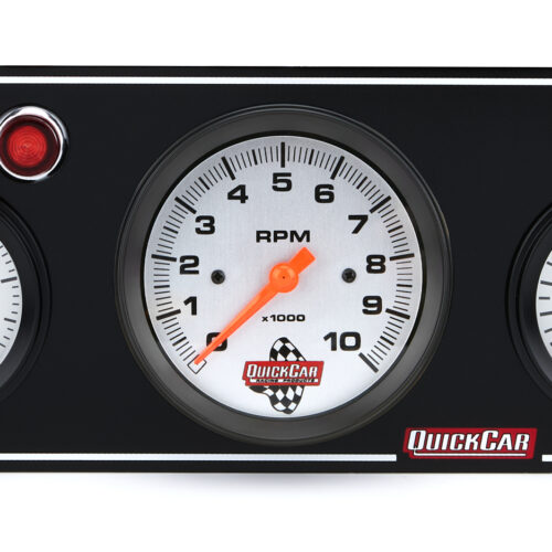2-1 Gauge Panel OP/WT w/ 3in Tach Black