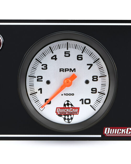 2-1 Gauge Panel OP/WT w/ 3in Tach Black