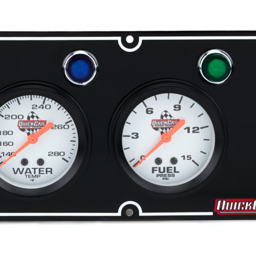 3-1 Gauge Panel OP/WT/FP w/3-3/8in Tach Black