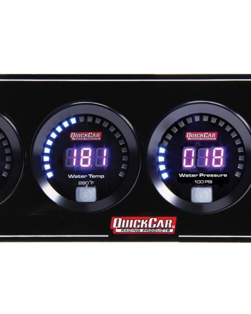 Digital 3-1 Gauge Panel OP/WT/WP w/Tach