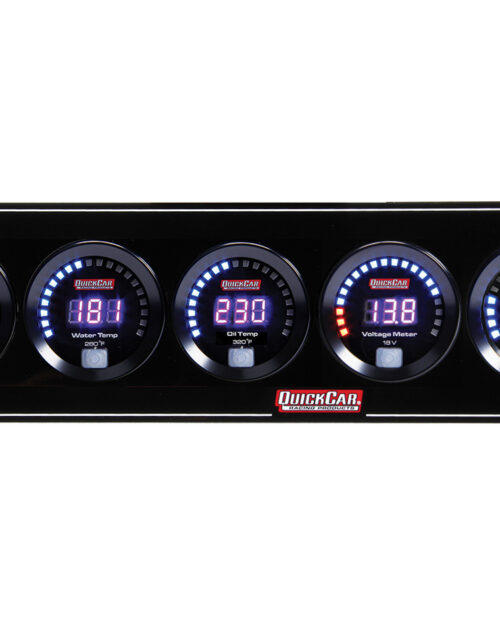 Digital 4-1 Gauge Panel OP/WT/OT/Volt w/Tach