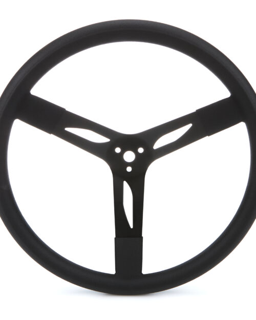 17in Steering Wheel Steel Black