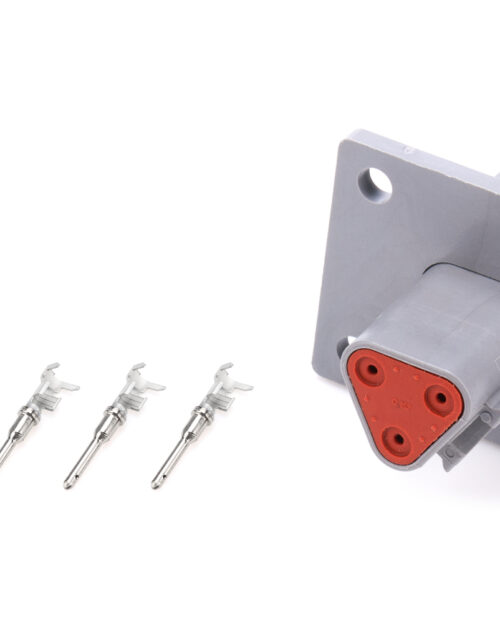 Plug Deutsch 3 Pin Receptacle w/Flange