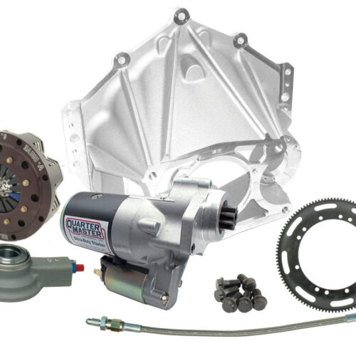 Alum Bellhousing Package 5.5in V Rear Mount Start