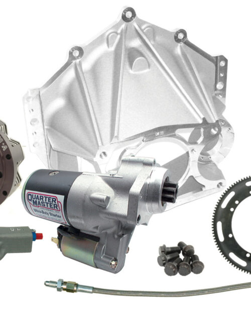 Alum Bellhousing Package 5.5in V Rear Mount Start