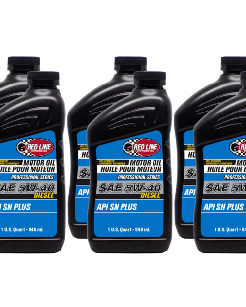 Pro-Series 5w40 Oil Case 6 x 1 Quart Diesel