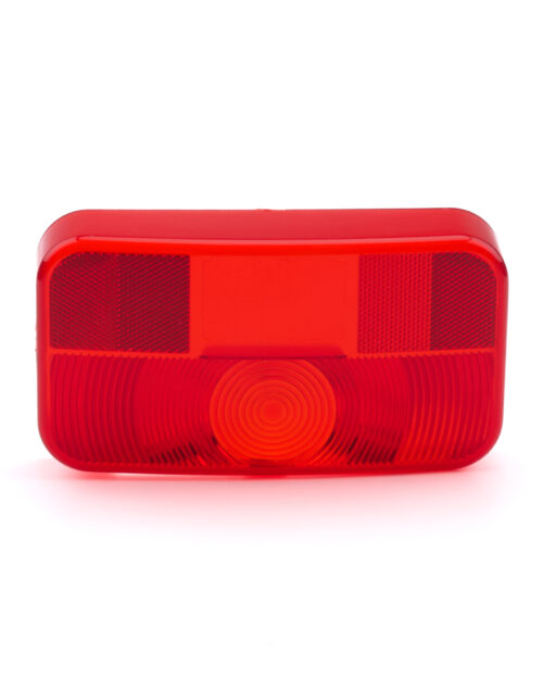 Replacement Part Taillig ht Lens Red with License