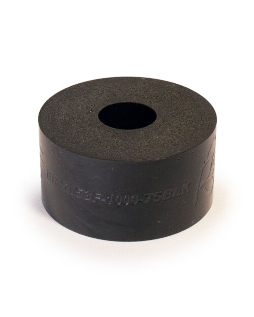 Bump Rubber 1.00in Thick 2in OD x .50in ID Black