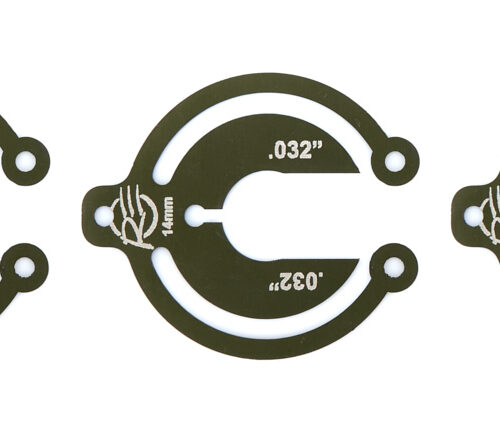 Alum Packer 14mm 1/32in Thick - 5 Pack
