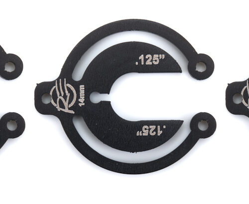 Alum Packer 14mm 1/8in Thick - 5 Pack