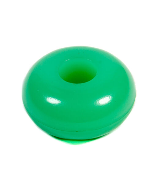 Bump Stop Green Molded 1in