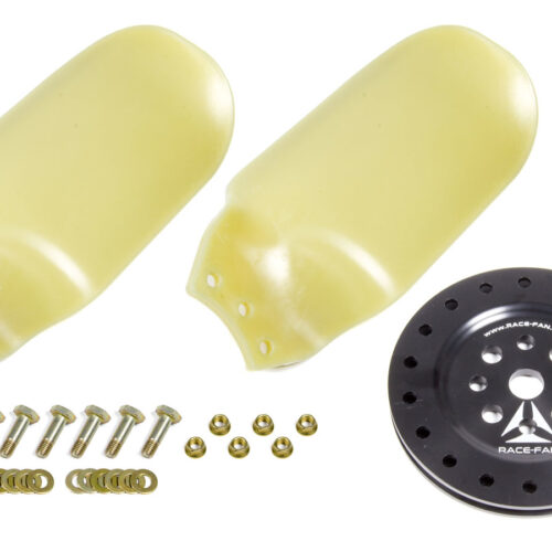 Race Fan 17in 2 Blade 5/8in Fan Hub