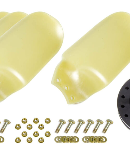 Race Fan 19in 4 Blade 5/8in Fan Hub