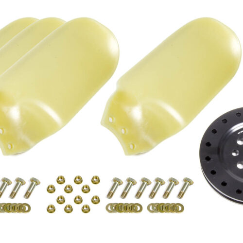 Race Fan 19in 4 Blade 3/4in Fan Hub