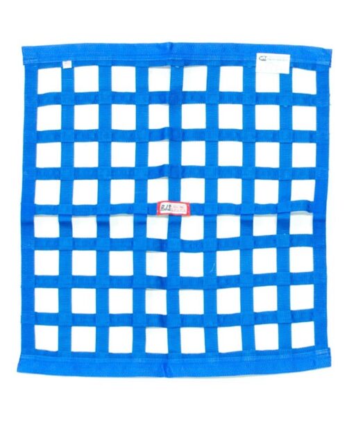 Ribbon Window Net 24x24 Blue SFI