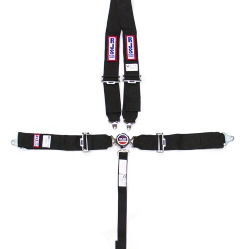 5 PT Harness System Q/R BK Roll Bar 2inSub