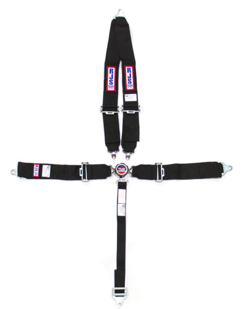 5 PT Harness System Q/R BK Roll Bar 2inSub