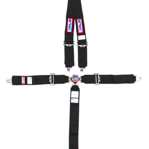 5 PT Harness System Q/R BK Roll Bar 3inSub