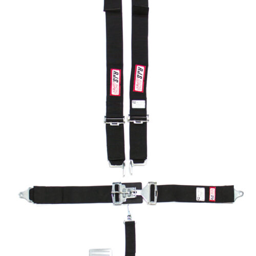 5-Pt Harness System BK Ind Bolt In Mt 2in Sub
