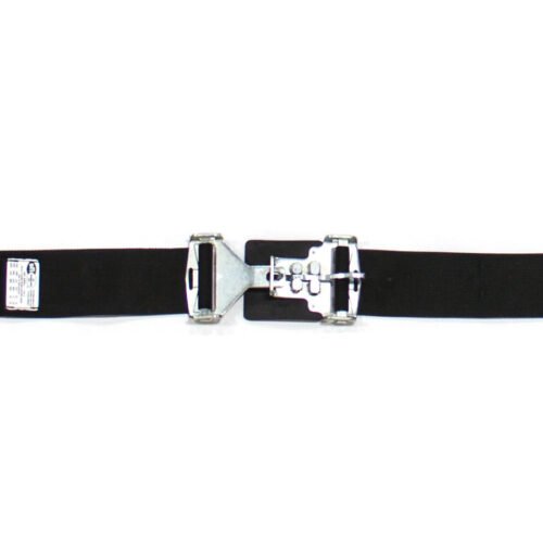 3in Lap Belts Black